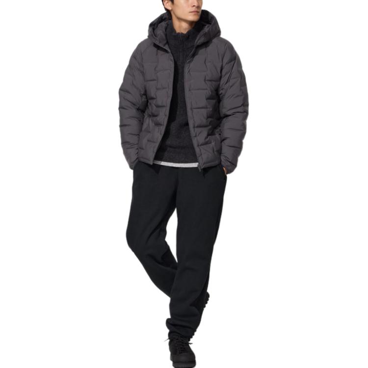 

UNIQLO Повседневные брюки мужские черные