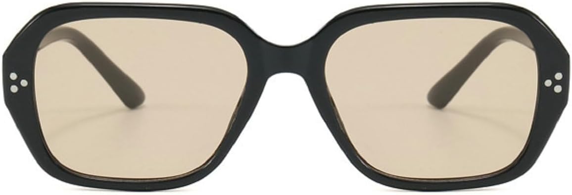 

Солнцезащитные очки Melrose Punk для женщин, люксовый бренд, классические винтажные квадратные солнцезащитные очки для женщин, защита от УФ-излучения UV400, артикул 55580, Black Tea