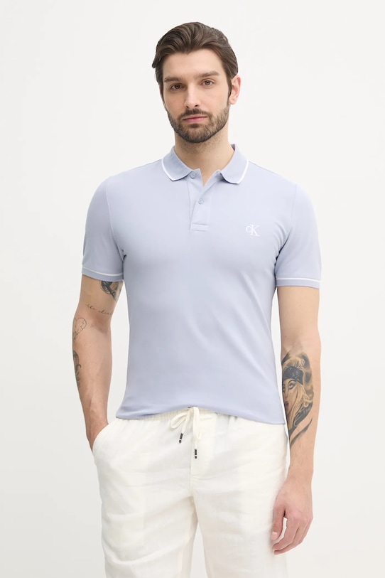 

Поло Calvin Klein Jeans, синий