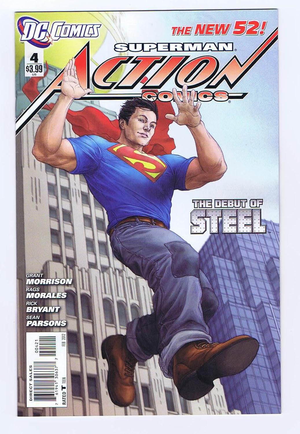 

Action Comics #4 Will Ross Variant 2011 DC Comics (DC Comics)