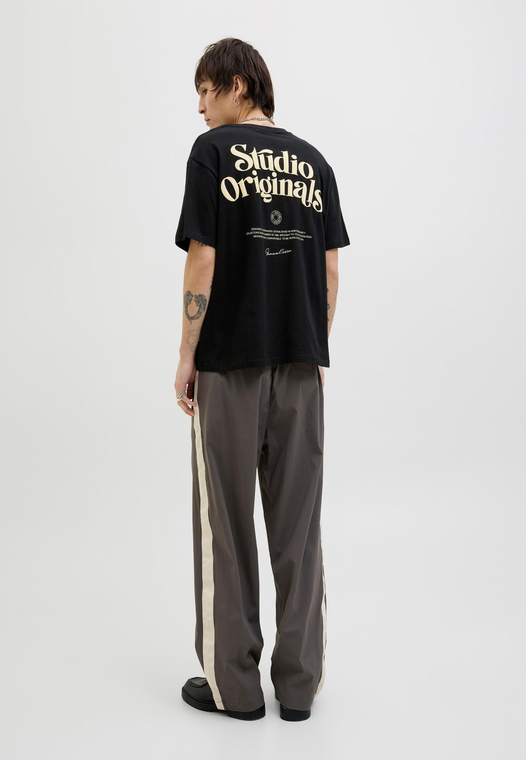 

Футболка с принтом JORACAPULCO TYPE TEE CREW NECK Jack & Jones, черный