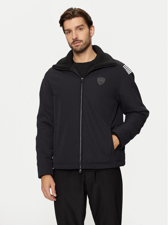 

Переходная куртка стандартного кроя Ea7 Emporio Armani, черный