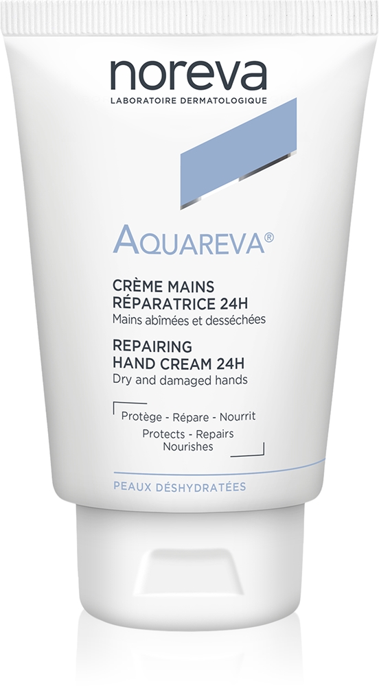 

Крем для рук Aquareva repairing hand cream 24h regenerating cream with moisturizing effect Noreva, 50 мл