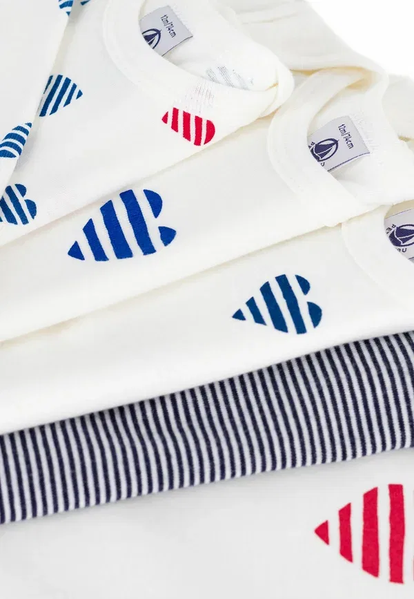 Боди 5-pack Petit Bateau, разноцветный — фото 3
