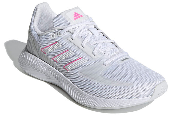Кроссовки (WMNS) adidas Runfalcon 2.0 'White Screaming Pink', белый — фото 3