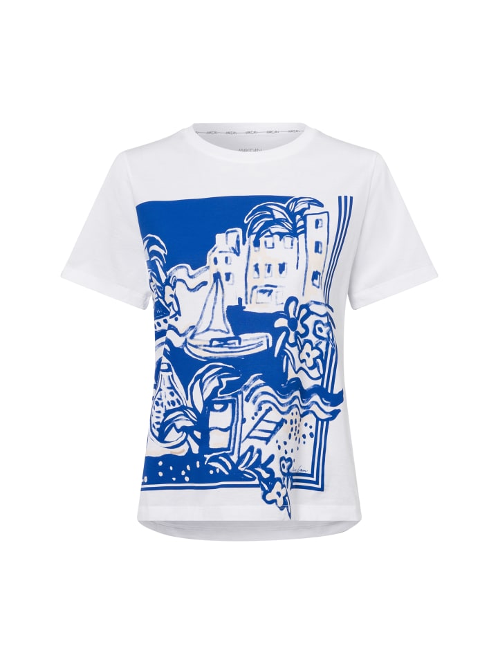 

Футболка MARC CAIN COLLECTIONS, цвет weiß blau
