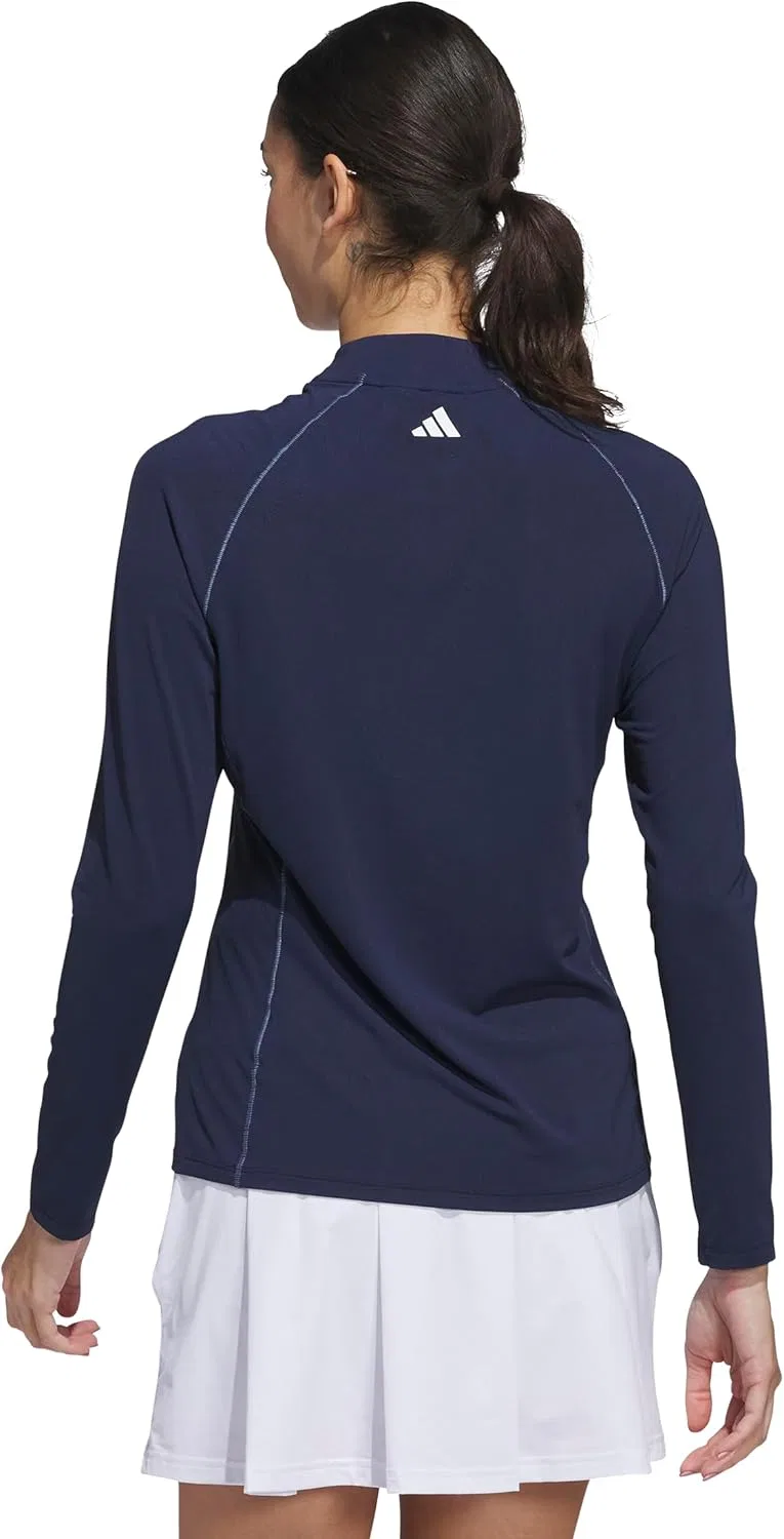 Женская футболка с длинным рукавом adidas, цвет Collegiate Navy — фото 2