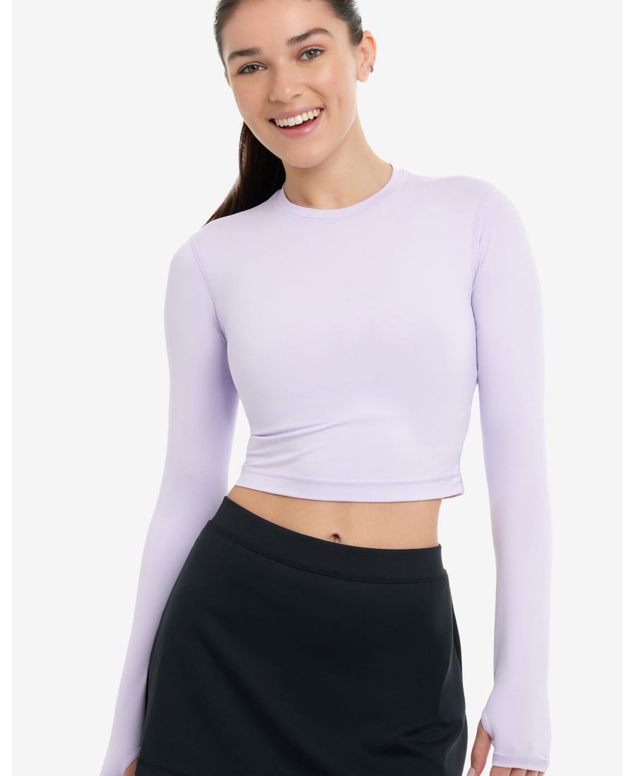 

Женский топ с фестончатым краем и защитой от солнца UPF 50+ BloqUV, Lavender