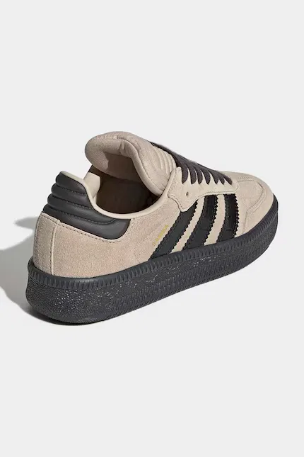Кроссовки замшевые Samba XLG Adidas Originals, бежевый — фото 3