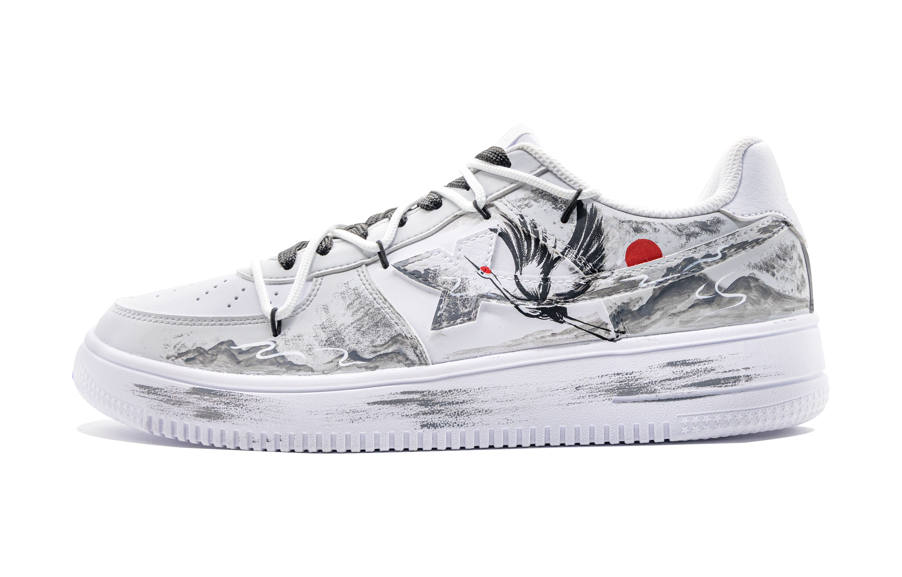 

XTEP Кроссовки Air Force One Slip Balance Low Top для скейтбординга, мужские, серо-белые
