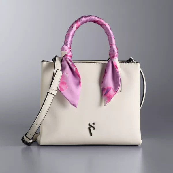 

Миниатюрная сумка-тоут Mary с открытыми плечами Simply Vera Vera Wang, цвет jet stream