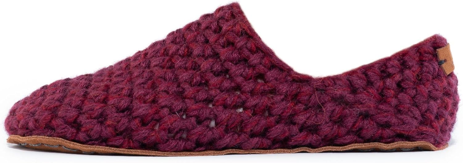 

Тапочки из шерсти для мужчин и женщин Kingdom Of Wow, красный