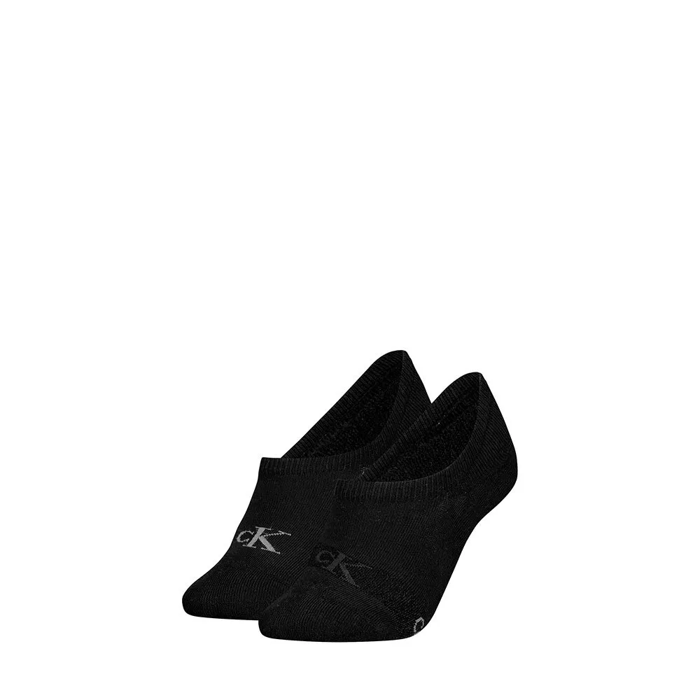 

Носки Calvin Klein 701230601 no show 2 units, черный