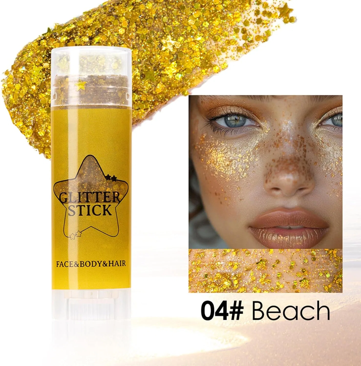 Блеск для лица и тела Glitter Stick 6 цветов — фото 2