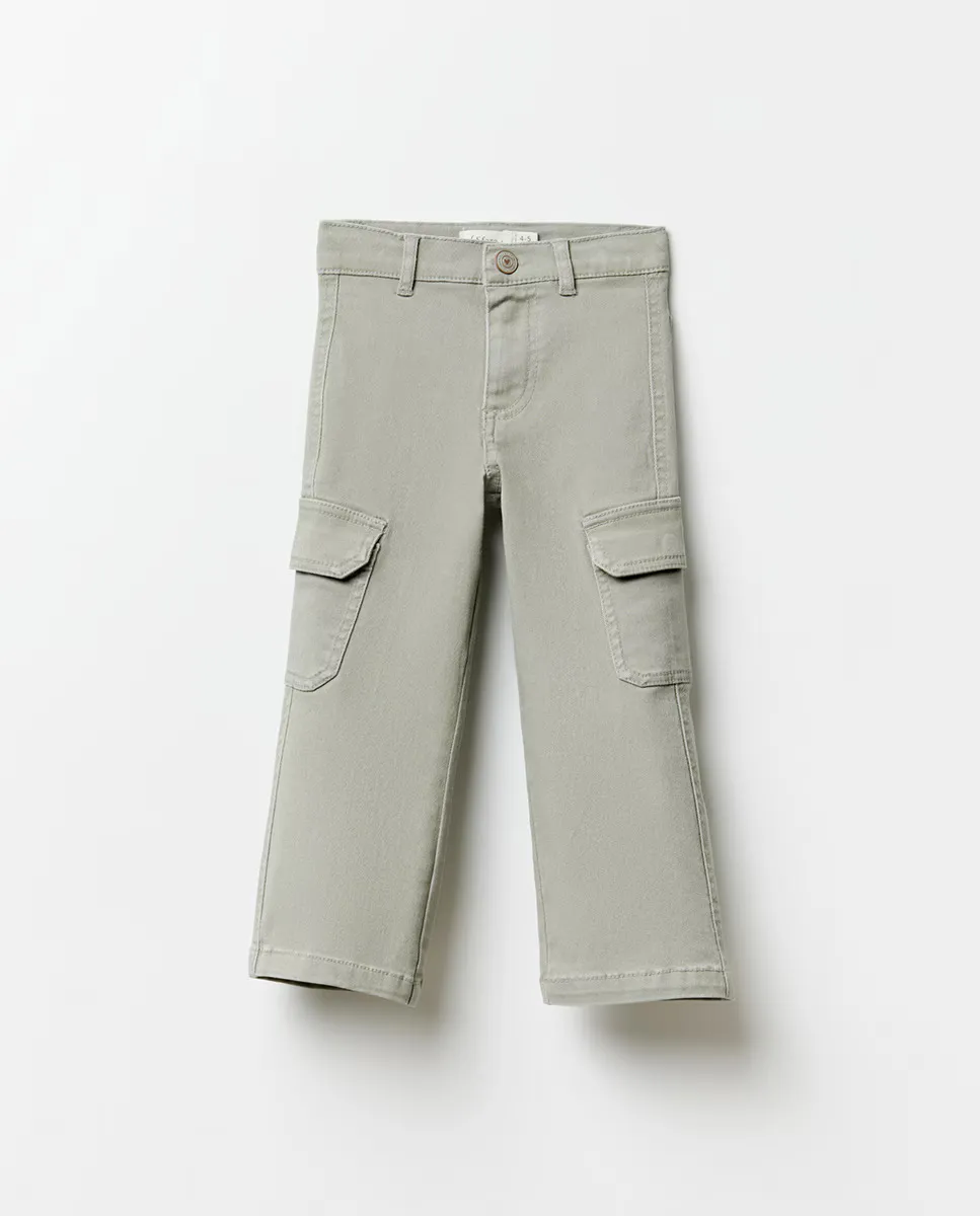 

Джинсовые брюки-карго Sfera, цвет Kaki