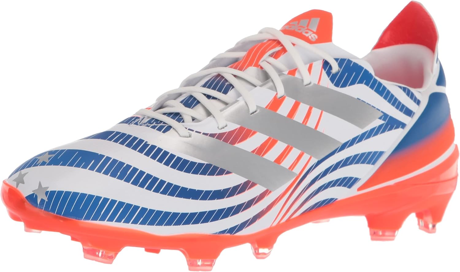 

Футбольные бутсы adidas Gamemode для взрослых, унисекс, для твердого грунта, белый/красный