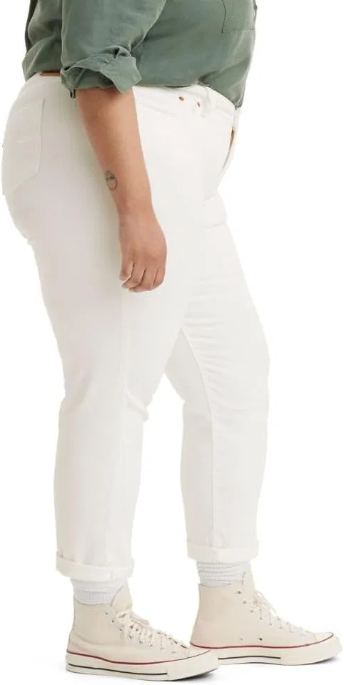 Джинсы Levi's New Boyfriend, Simply White — фото 3