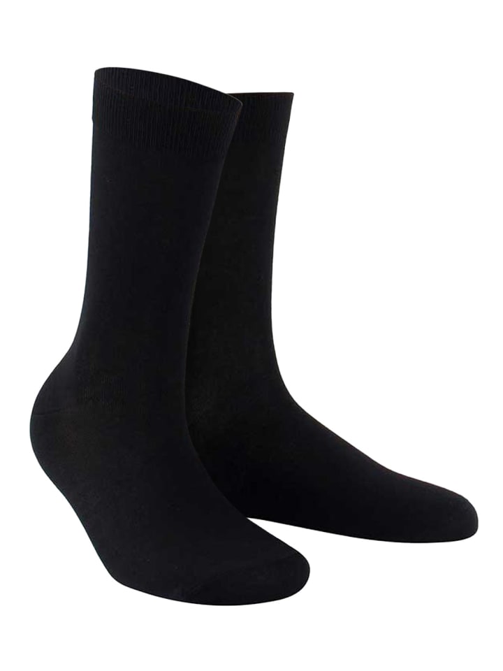 

Носки Wilox Herren Socke Gold Premium Modal schwarz