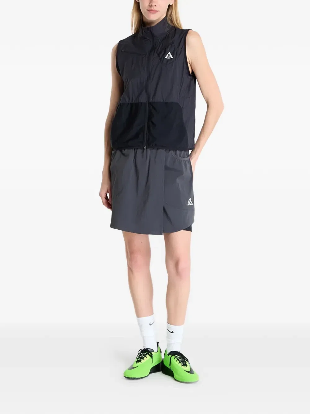 ACG жилет для трейлраннинга Nike, черный — фото 2
