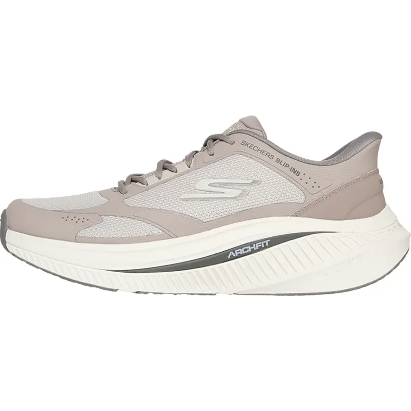 

Skechers Кроссовки мужские Slip Ins Low Top, светло-коричневые