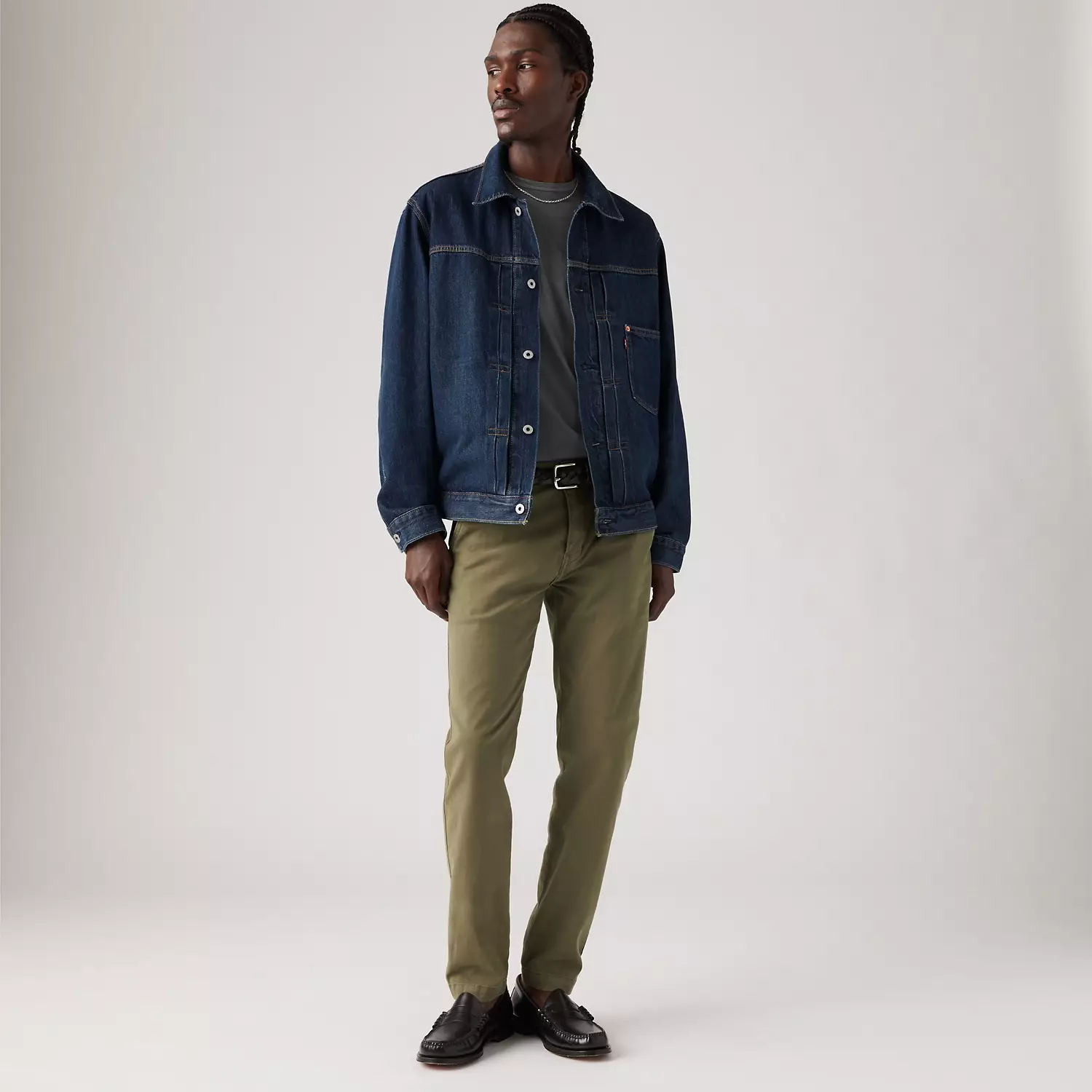 

Узкие мужские брюки-чиносы Levi’s xx зауженного кроя Levi's, зеленый