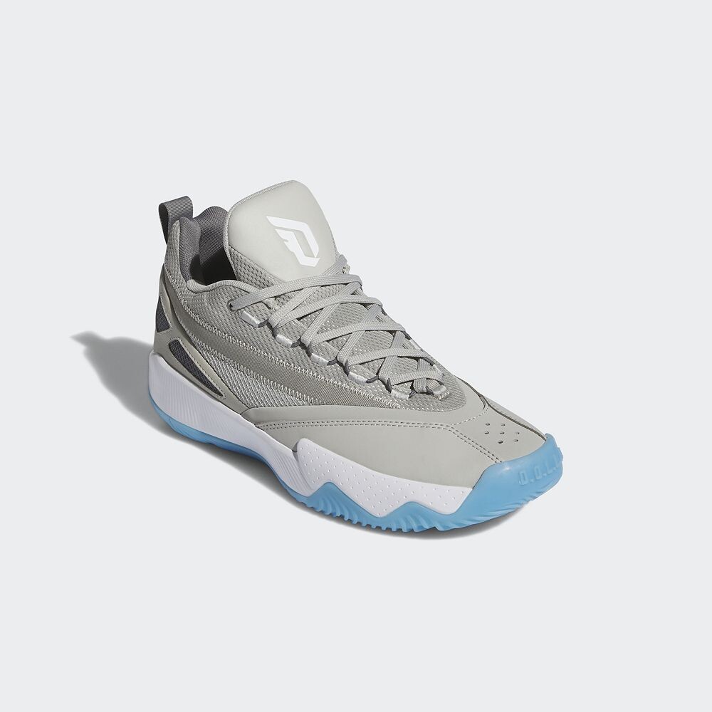 

Мужские кроссовки adidas Dame Certified 2 Adidas, цвет Metal Gray White