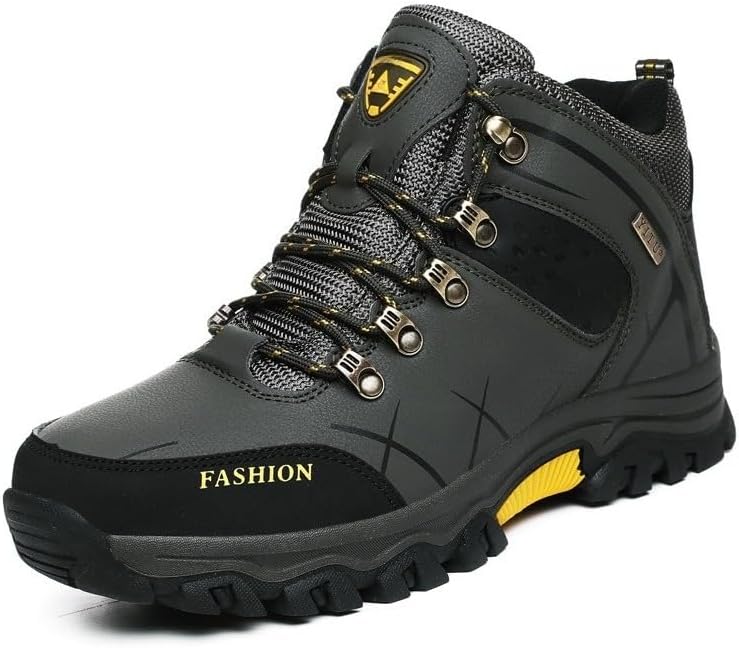 

Мужские водонепроницаемые походные ботинки, легкие, с нескользящей подошвой, низкие треккинговые кроссовки для походов, кемпинга, альпинизма и туризма Hhhchpm, зеленый