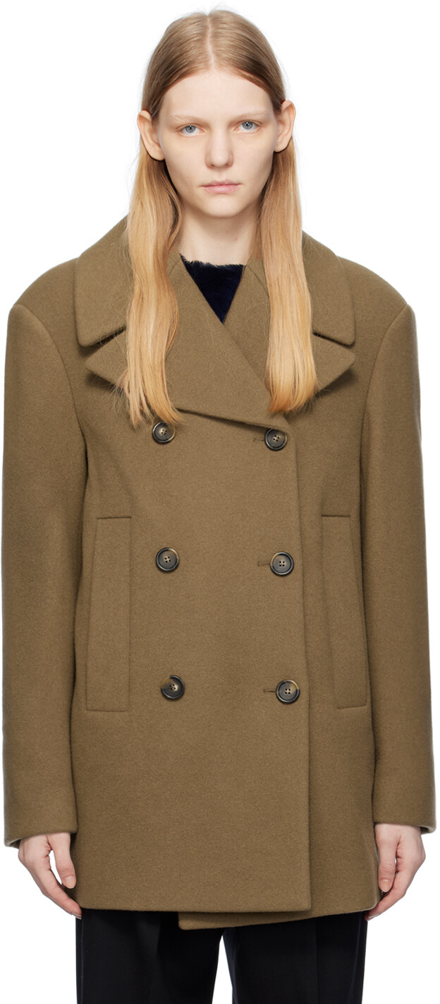 

Хаки Пальто Elery Sportmax