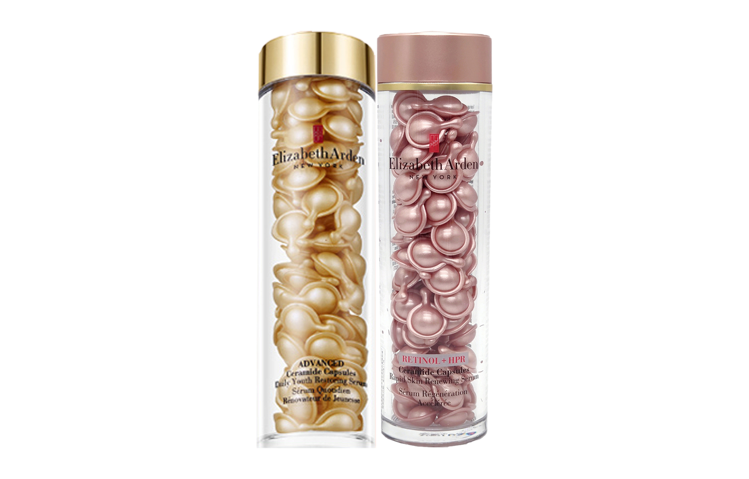 Elizabeth Arden YILISHABAIYADUN 2 Порошковый гель+Золотой гель Капсулы Одноразовые эссенции Наборы для ухода за кожей — фото 2