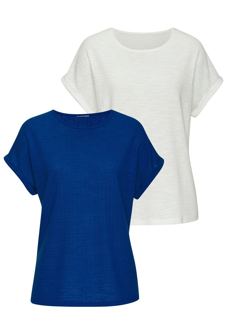 

Рубашка VIVANCE, цвет Blue/natural white