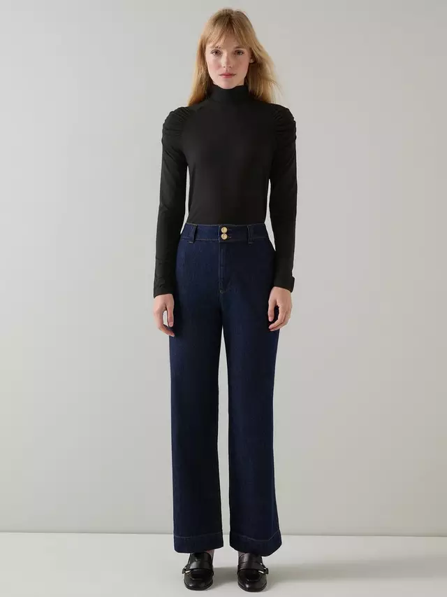 

Топ L.K.Bennett Lacey Jersey, черный