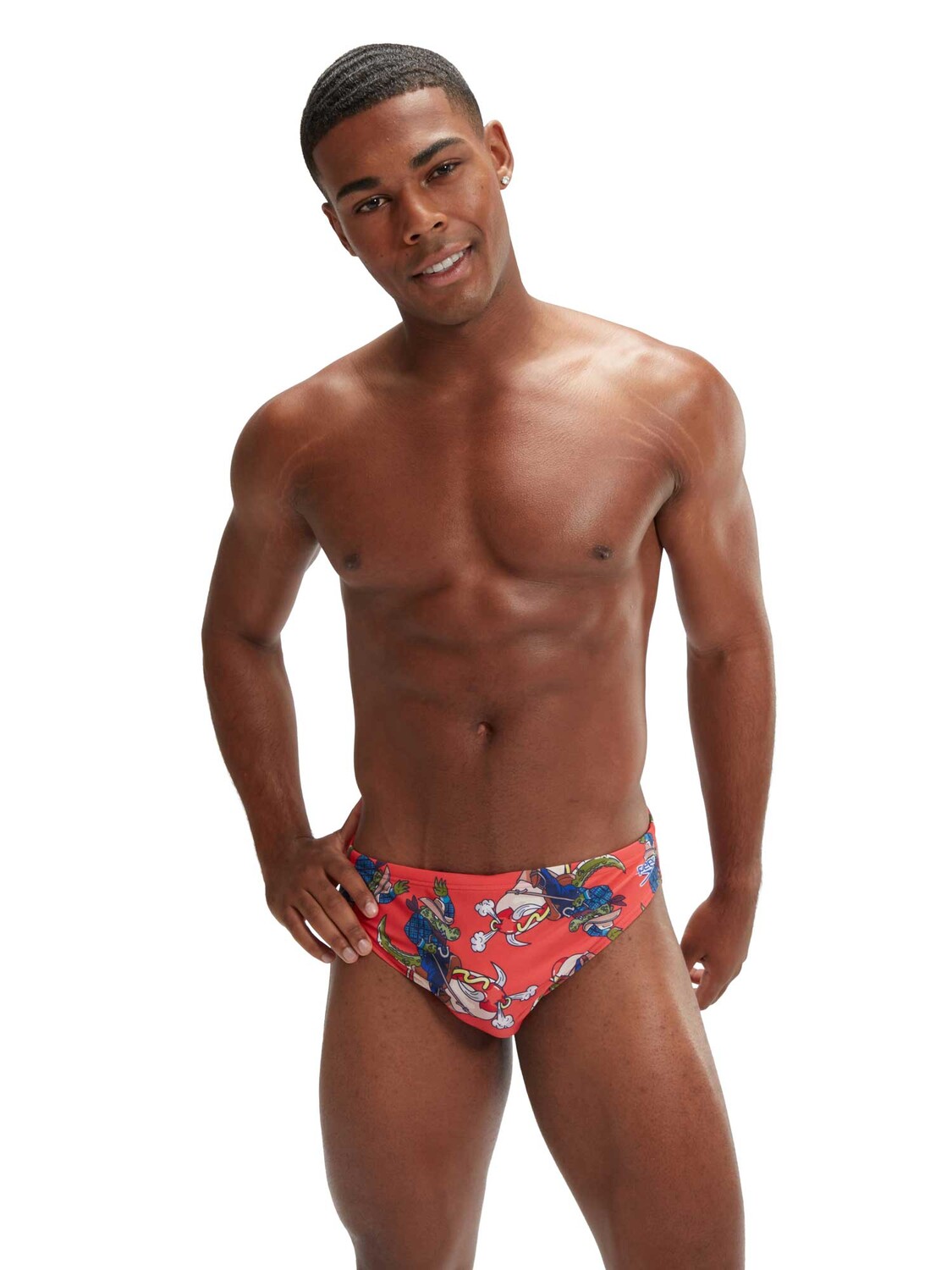 

Плавки Speedo MEN'S 5CM ESCAPE BRIEF YORI, разноцветный