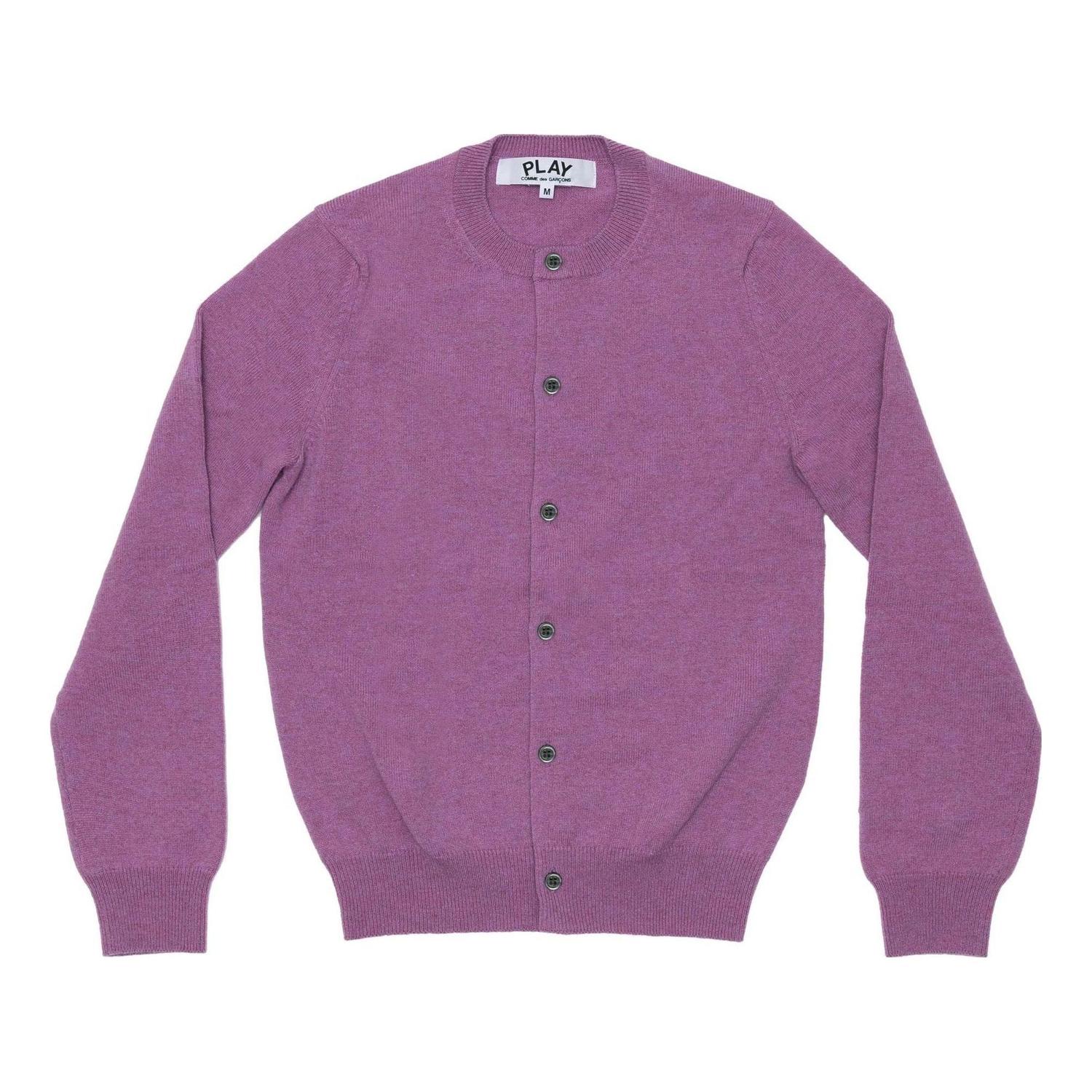 

Топ (WMNS) COMME des GARCONS PLAY Pastel Series Sleeve Heart 'Purple'