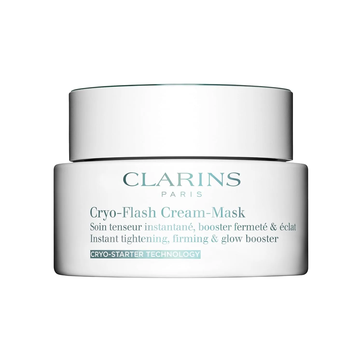 Маска для лица Clarins — Крио-флэш | Заметный лифтинг-эффект за 10 минут* | Заметно сужает поры | Придает сияние |, 74 мл