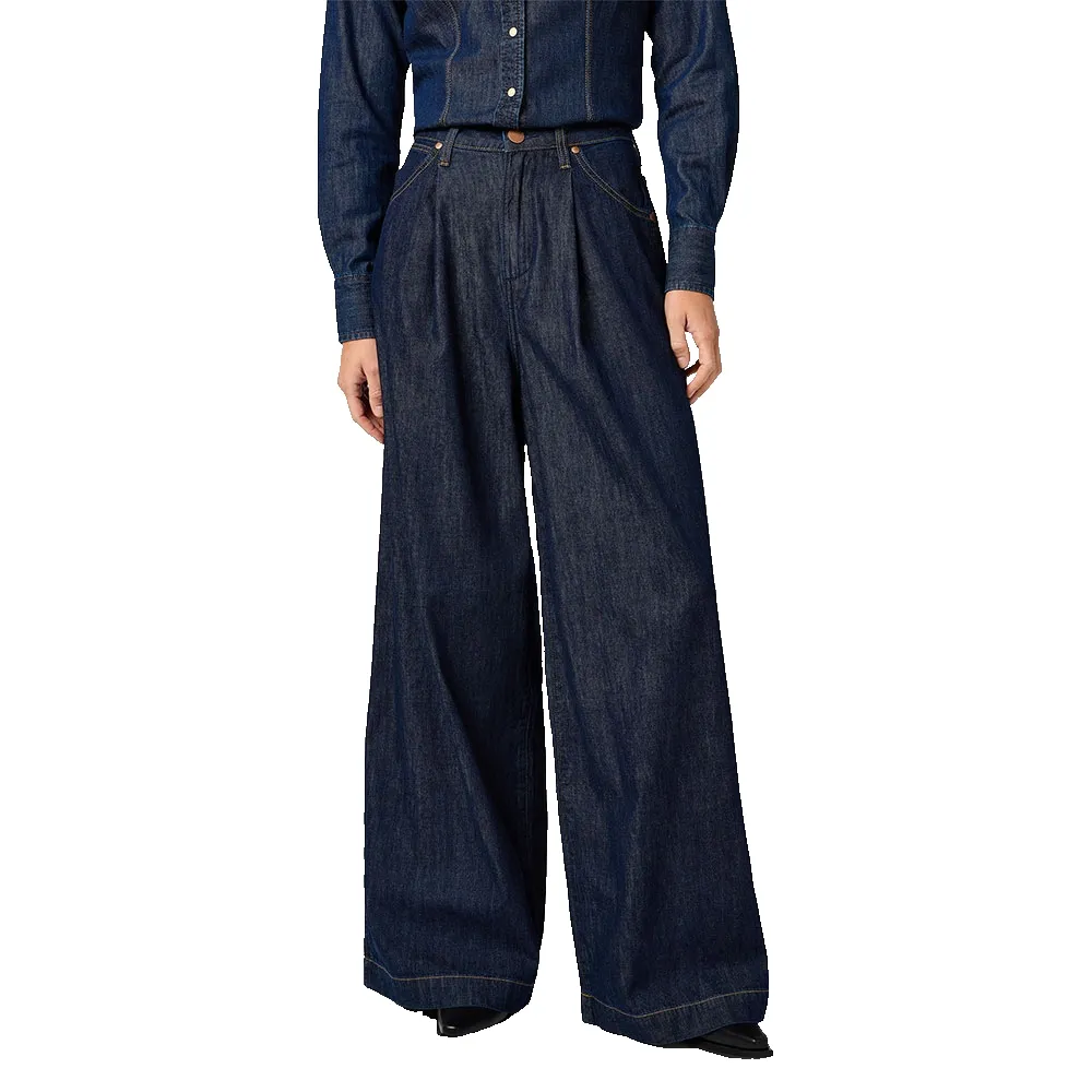 

Джинсы Wrangler Pleated Trouser, синий