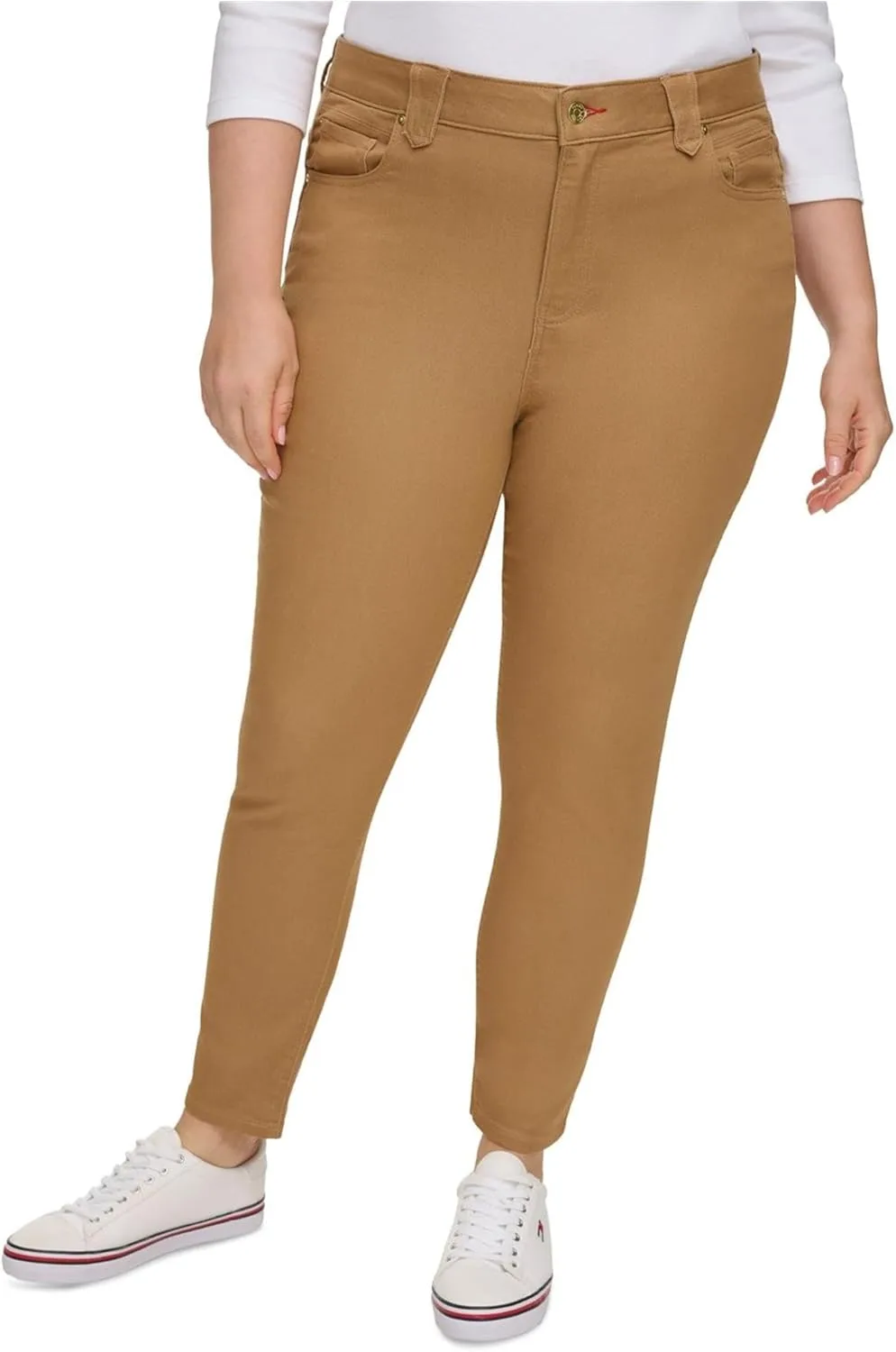 

Tommy Hilfiger Womens Waverly Sateen Stretch Straight Leg Skinny Jeans