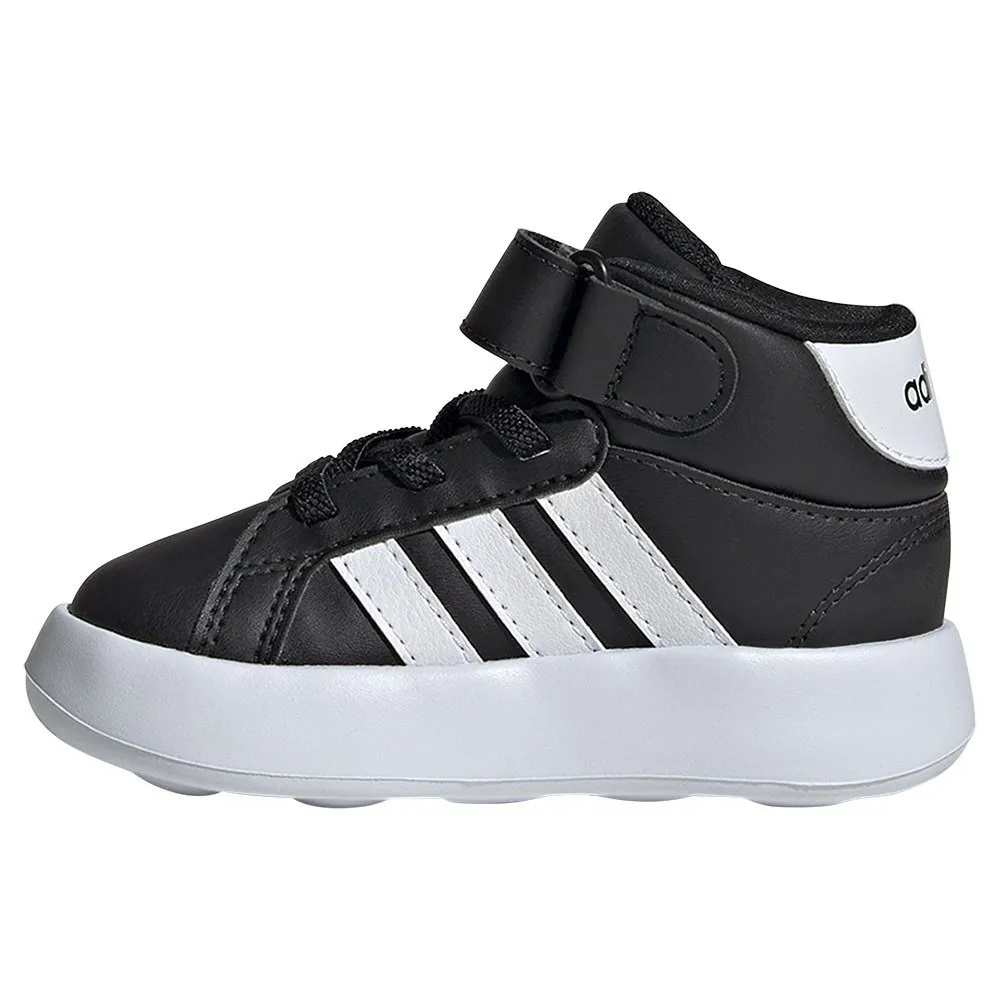 Кроссовки adidas Grand Court Mid infant, черный — фото 3