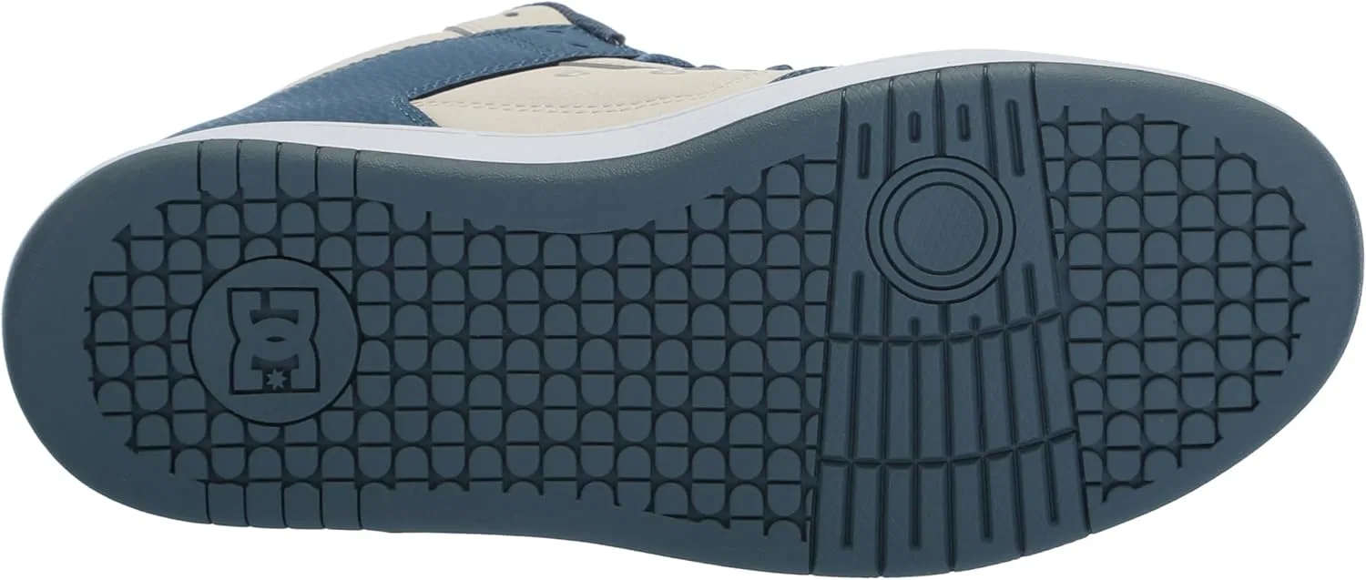 Кроссовки для скейтбординга DC Shoes Manteca 4, серый/синий/белый — фото 4