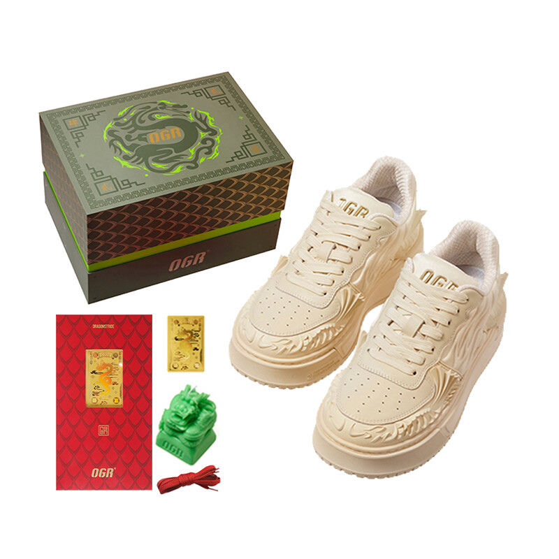 

Кроссовки OGR Skateboarding Shoes Unisex Low-top Beige, цвет Jade apricot