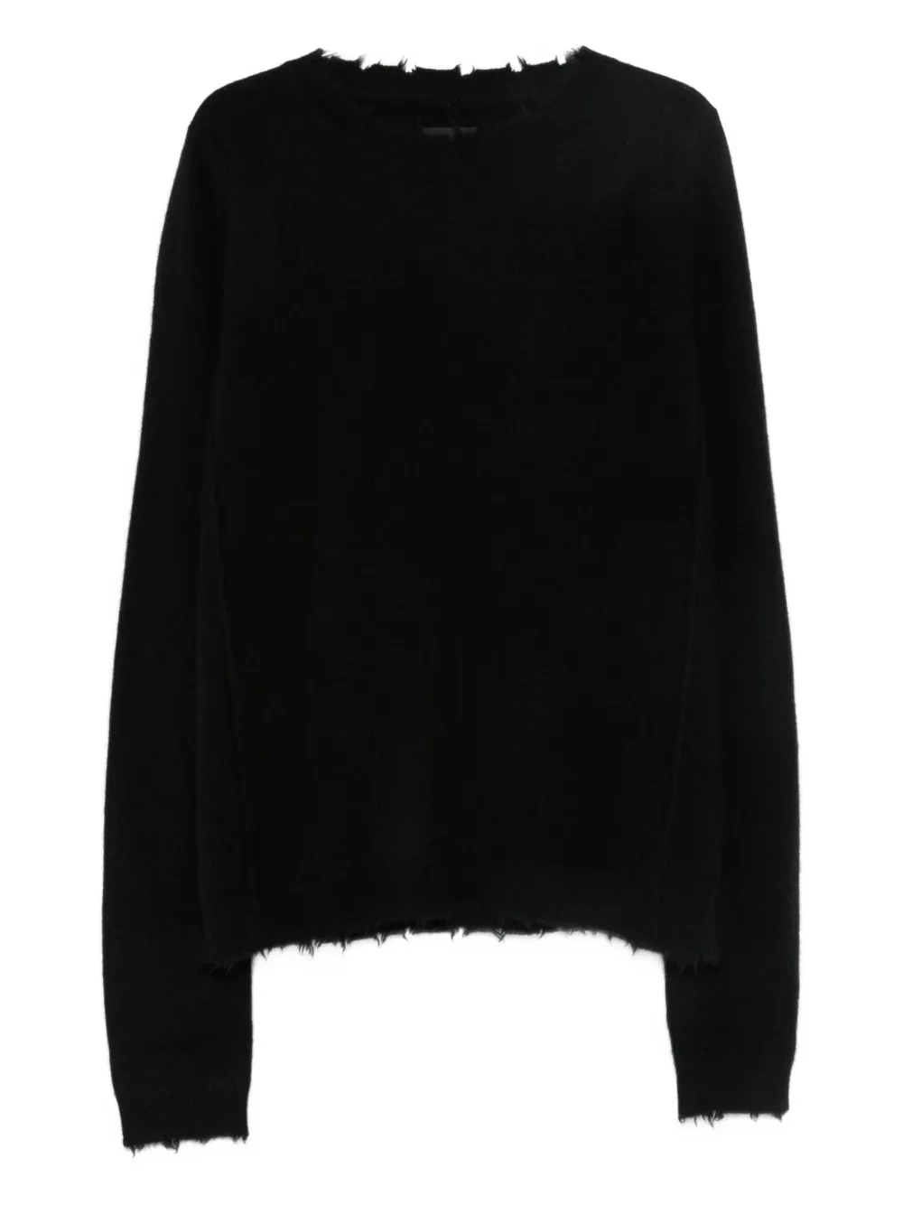 

Свитер с необработанными краями Frei-Mut, черный