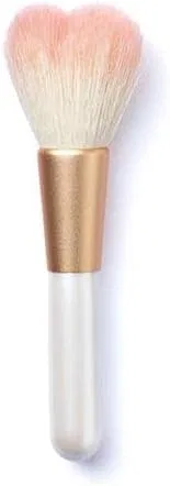 Кисть для румян Kumano Brush Heart's Cheek Brush, козья шерсть, 11.5 см