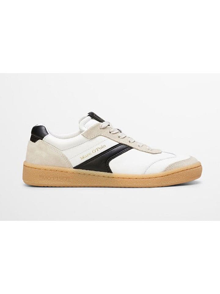 

Кроссовки на шнуровке Marc O'Polo Shoes, белый/черный