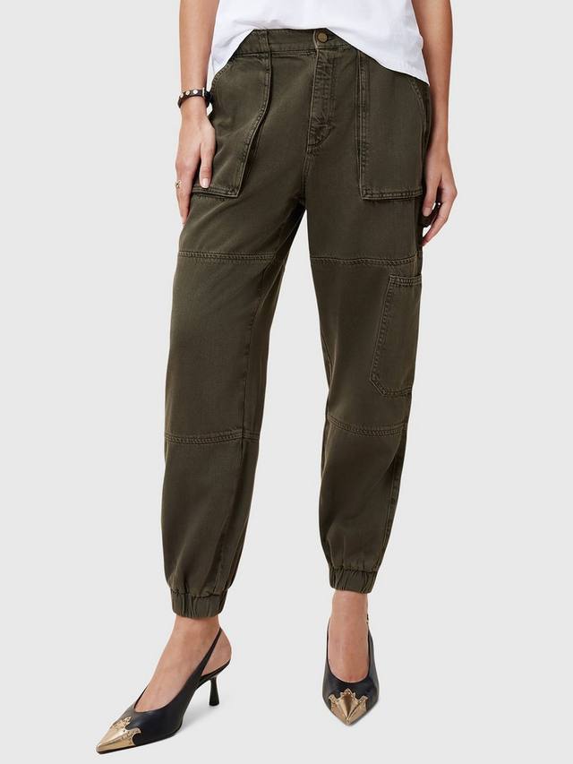 

Джинсовые брюки mila AllSaints, цвет Green Khaki