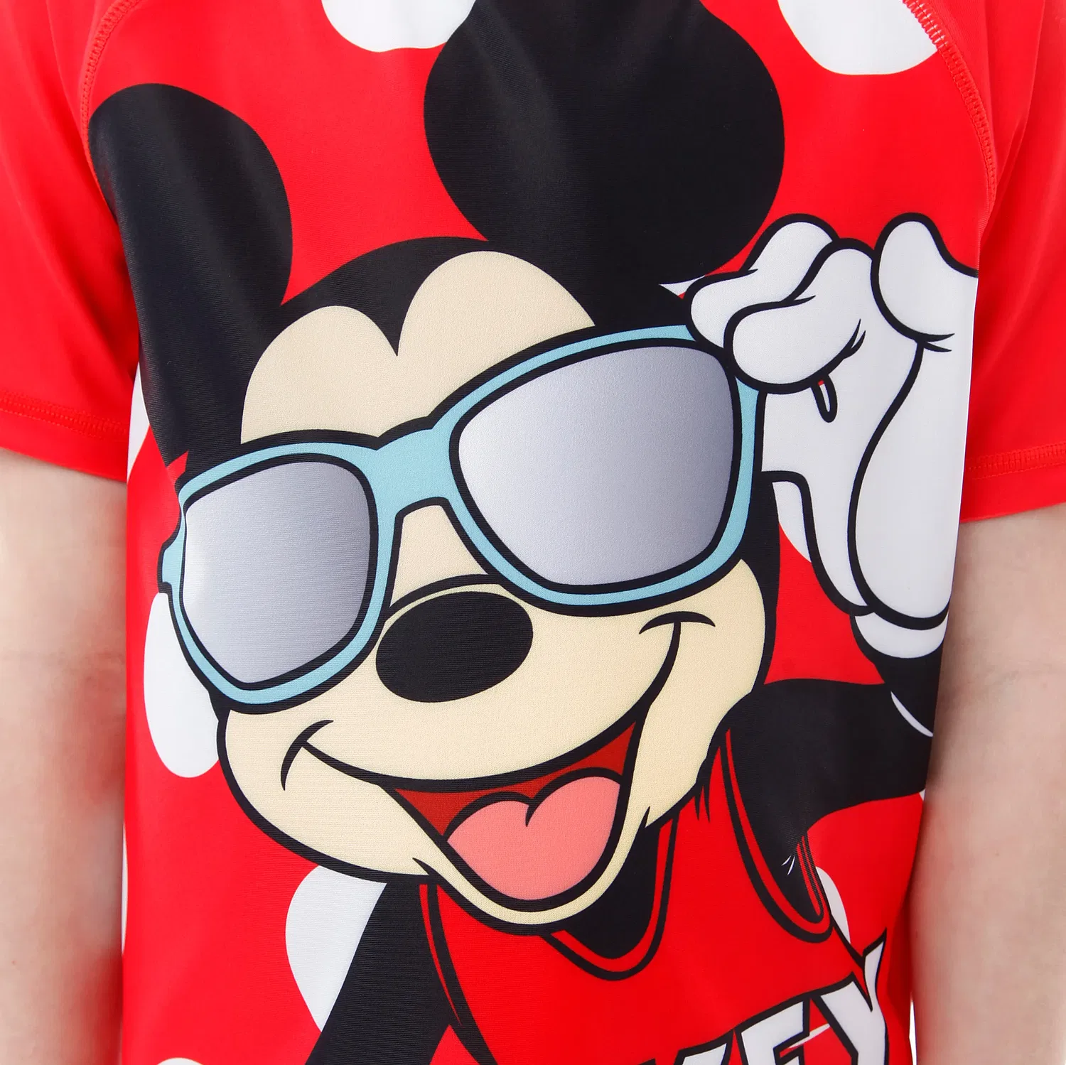 Детский купальный костюм с Микки Маусом Disney, красный — фото 3