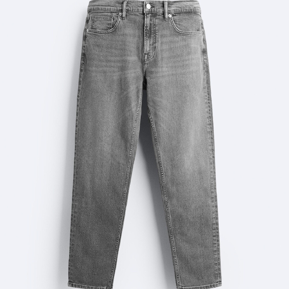 

Джинсы Zara Slim Fit, серый