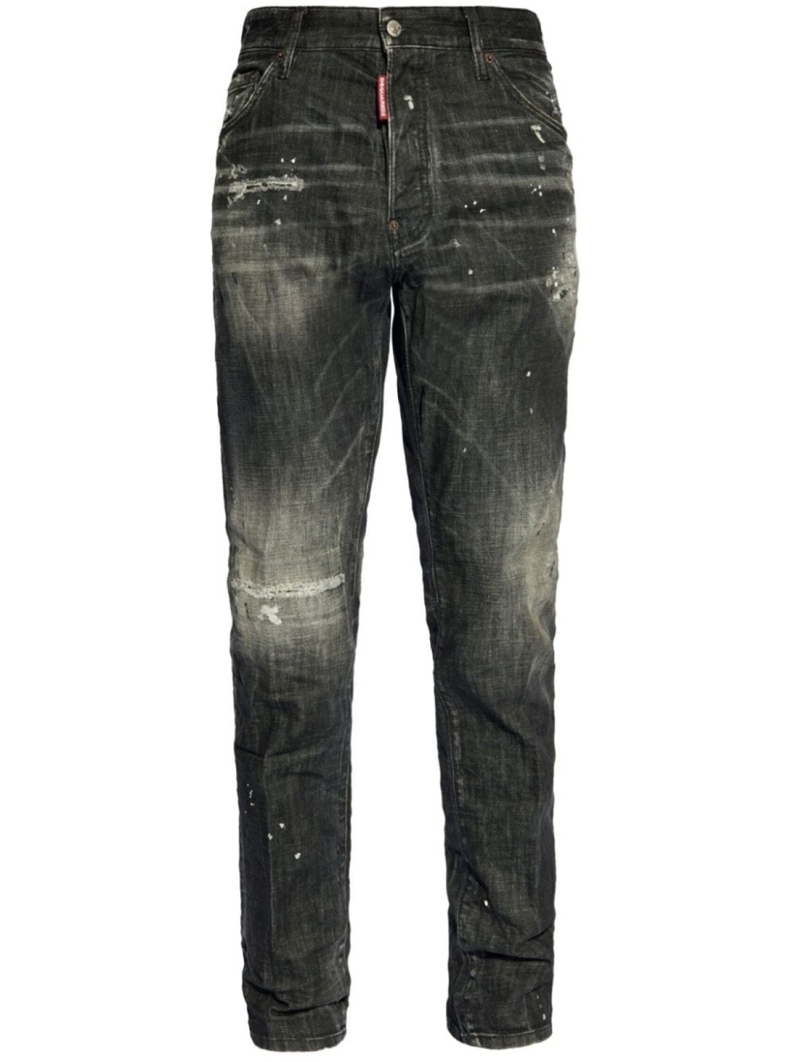 

Dsquared2 джинсы DSQUARED2 с потертостями, черный