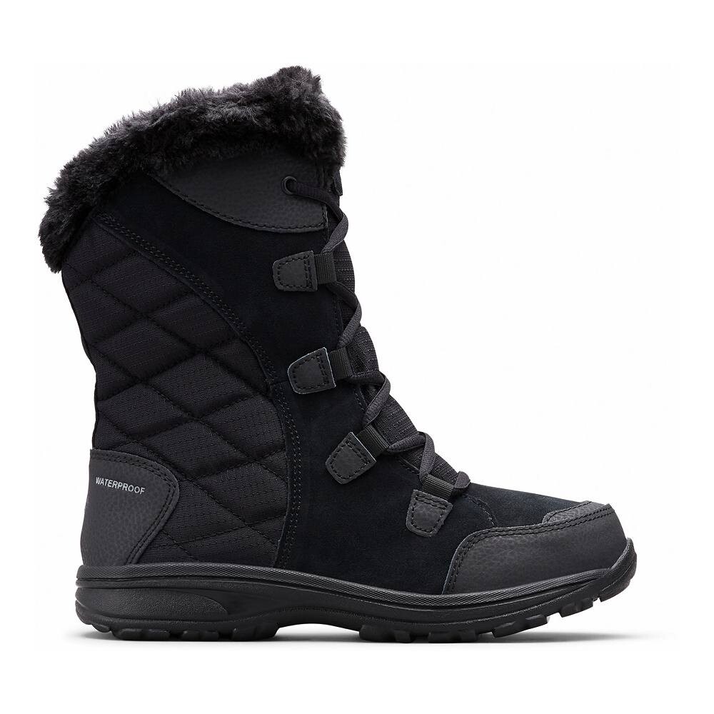 Женские ботинки Columbia Ice Maiden II комбинированные высокие, коричневый — фото 2