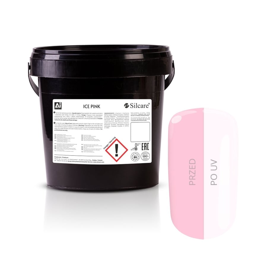

Silcare UV Gel Affinity Ice pink 1 кг