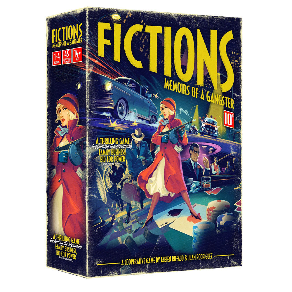 

Настольная игра Ludonova Fictions: Memoirs of a Gangster