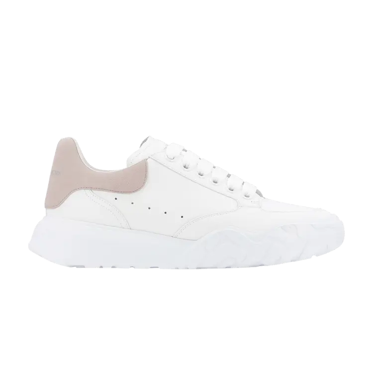 Кроссовки Alexander McQueen Wmns Oversized Court Trainer 'White Patchouli', белый